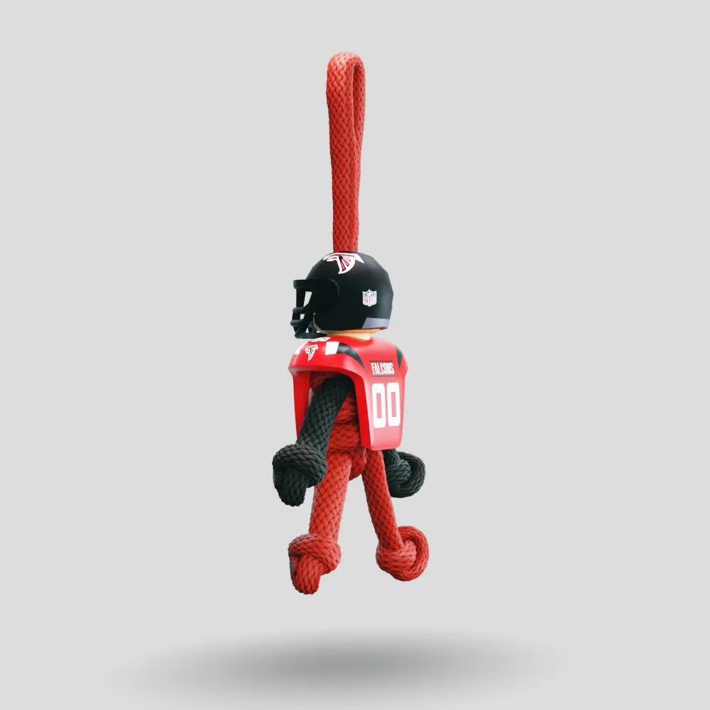 Atlanta Falcons Paracord Buddy Keychain