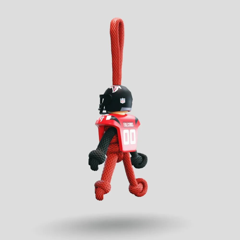 Atlanta Falcons Paracord Buddy Keychain