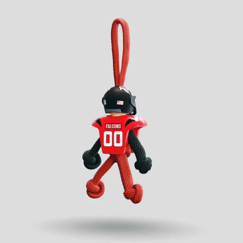 Atlanta Falcons Paracord Buddy Keychain