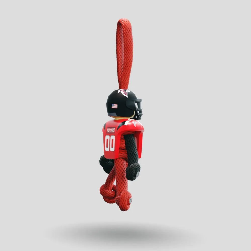 Atlanta Falcons Paracord Buddy Keychain