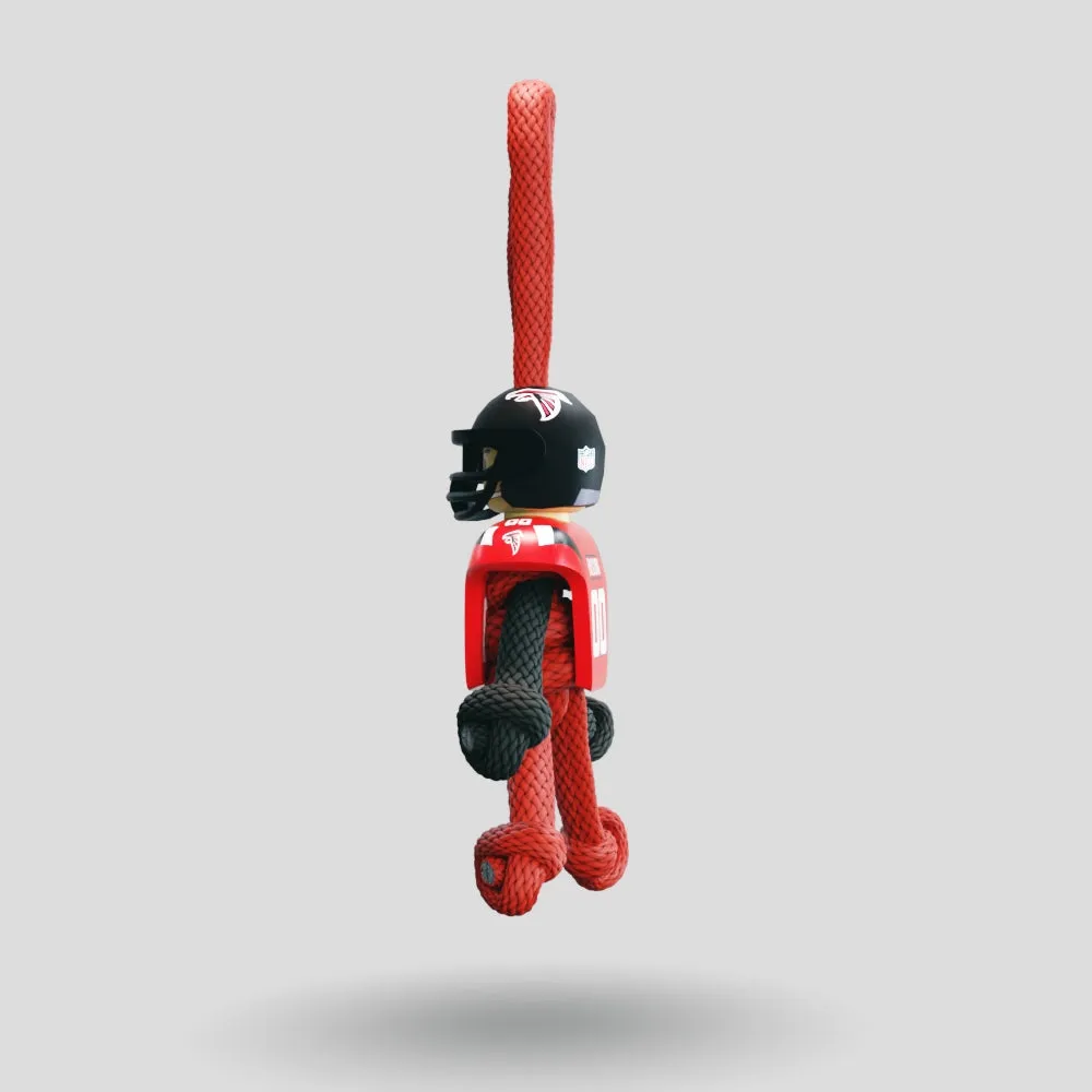 Atlanta Falcons Paracord Buddy Keychain