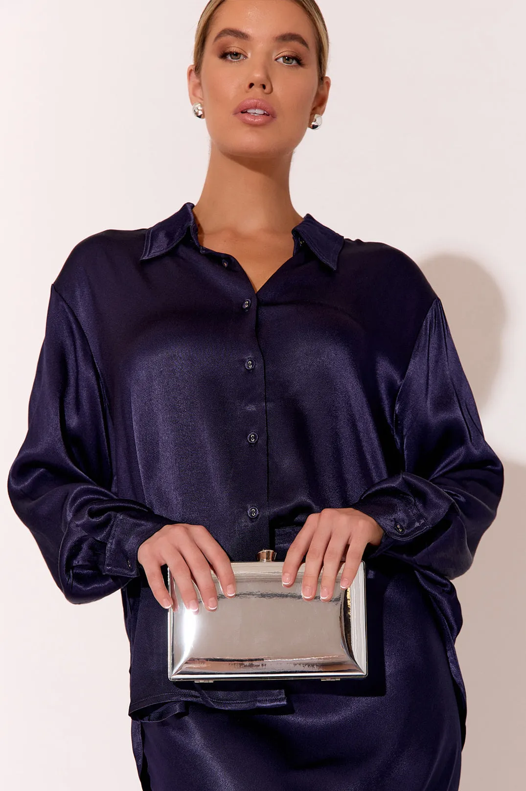 AVD-1699SILV ADORNE CLUTCH