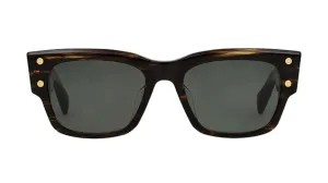B IV-Dark Brown Swirl / Gold