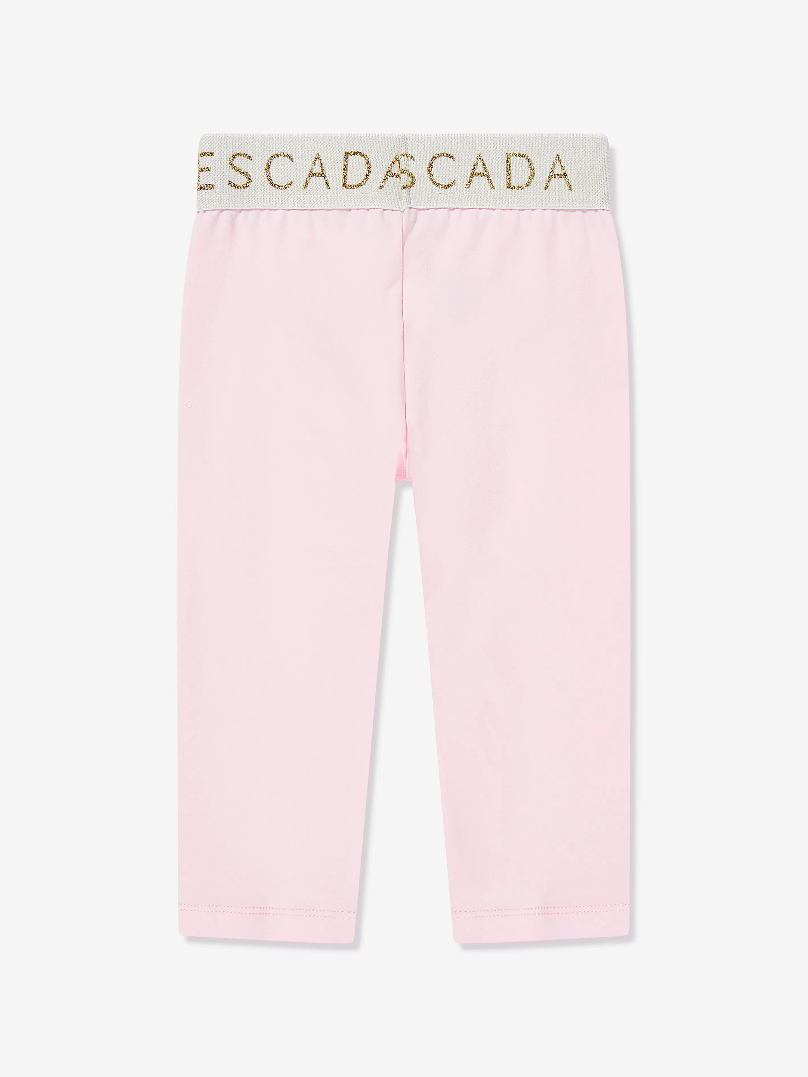 Baby Girls Logo Leggings in Pink