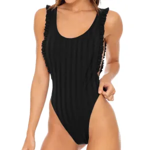 BACHELORETTE AND HER BABES - Tank Open Sides Thong One Piece Bodysuit