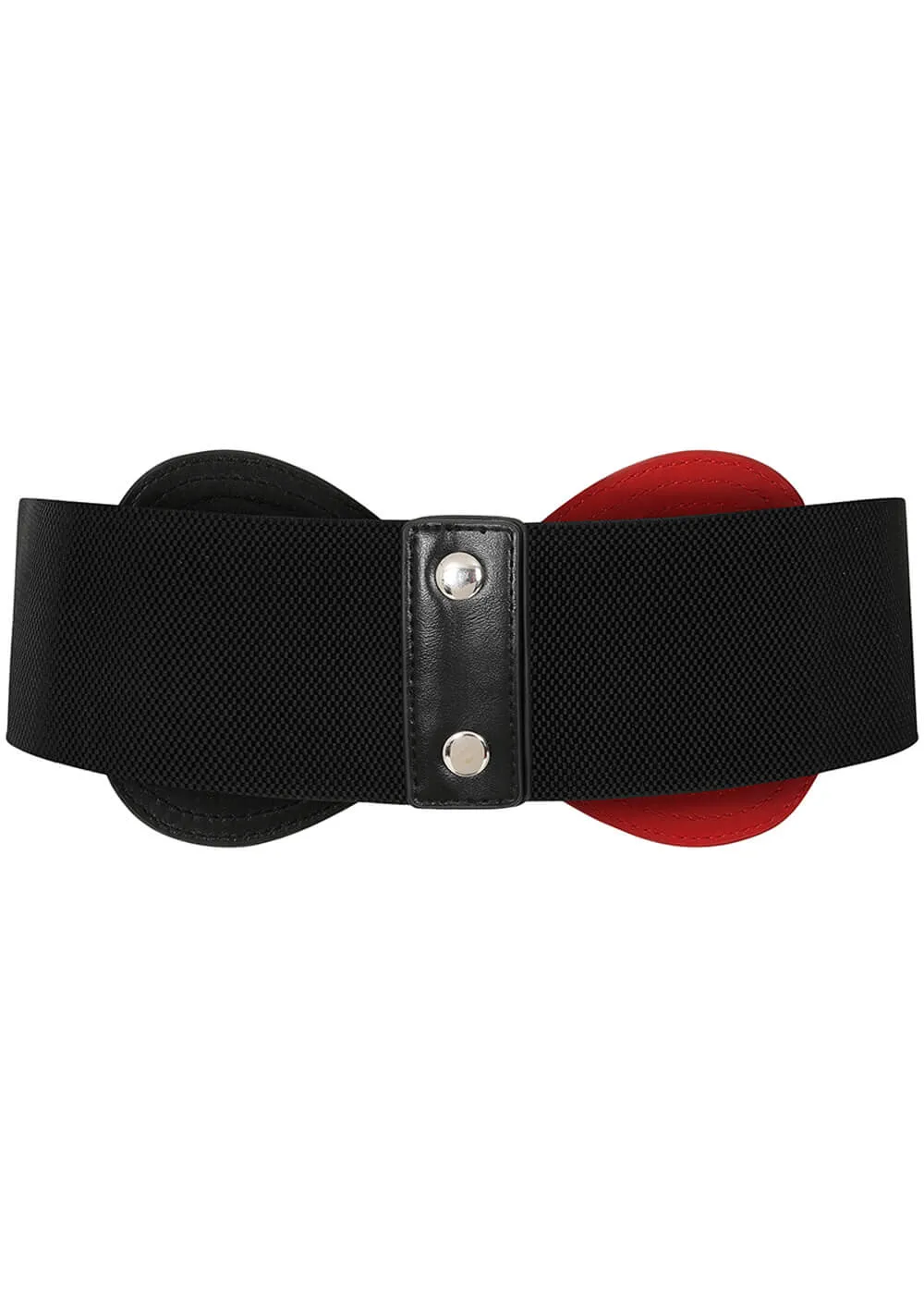 Banned Heartbeat Elastic Belt Black