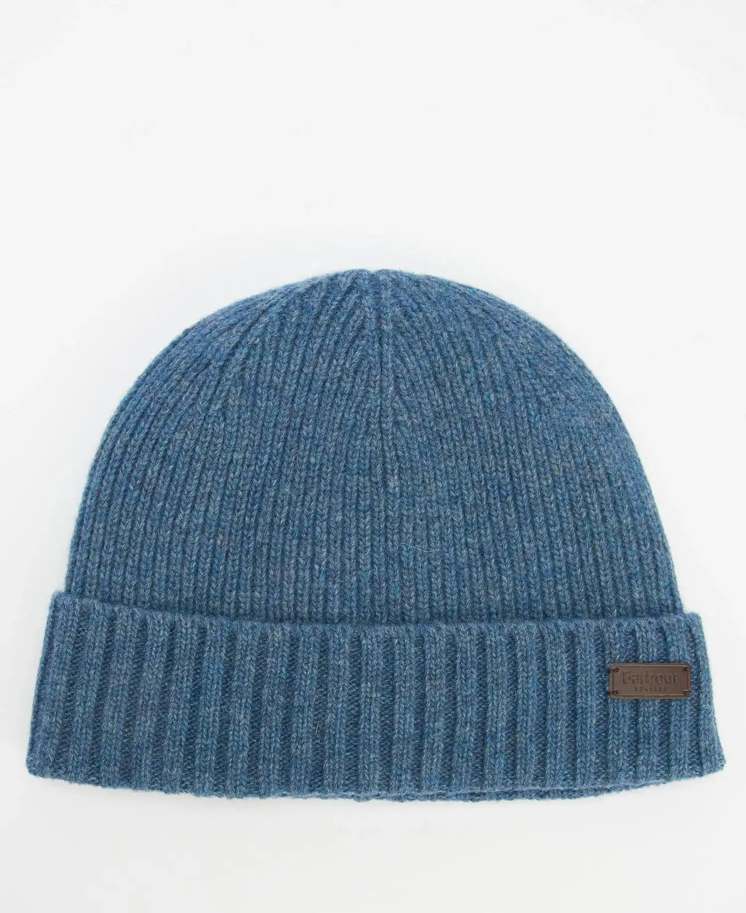 Barbour Mens Carlton Beanie Hat Dark Denim