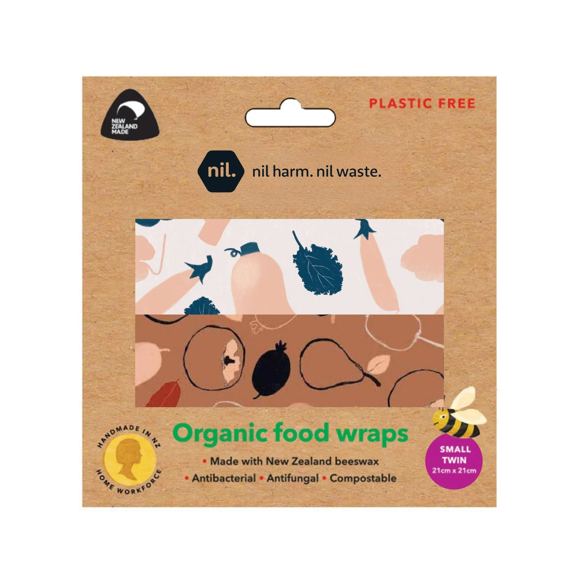 beeswax food wraps  - autumn/winter