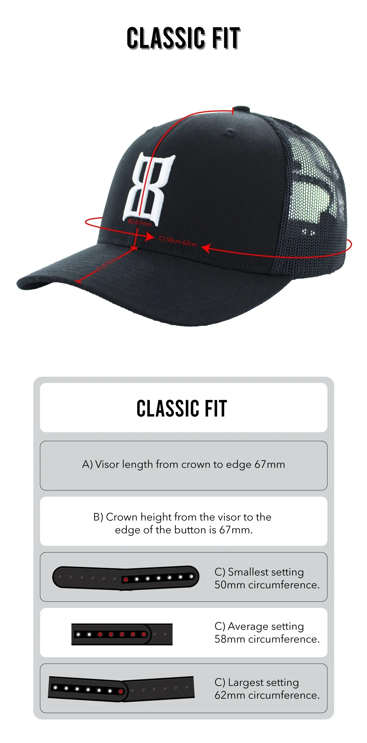 BEX Brandon Hat - Black