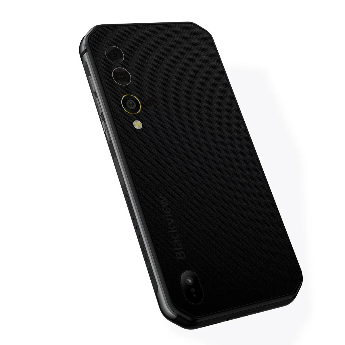Blackview BV9900 Helio P90 Octa Core 8 256GB IP68 Rugged Mobile Phone Android 9.0 48MP Quad Rear Camera NFC Smartphone Global 4G black_Non-European regulations