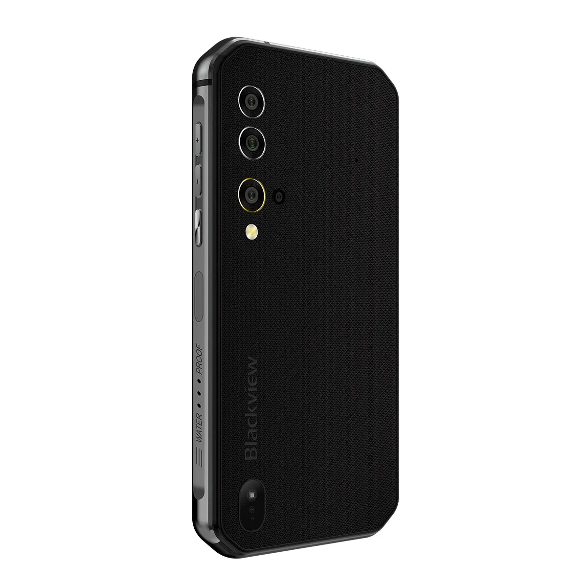 Blackview BV9900 Helio P90 Octa Core 8 256GB IP68 Rugged Mobile Phone Android 9.0 48MP Quad Rear Camera NFC Smartphone Global 4G black_Non-European regulations