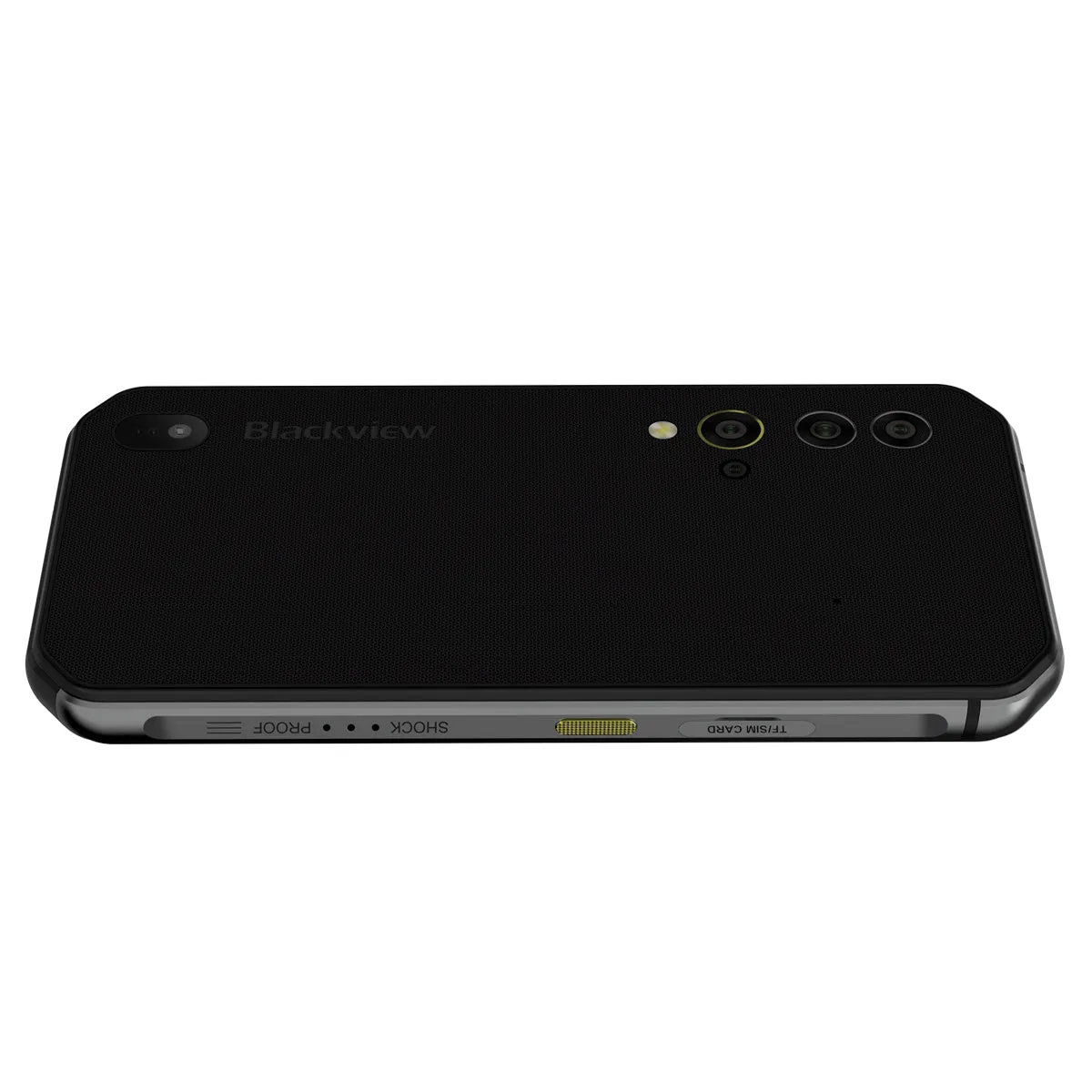 Blackview BV9900 Helio P90 Octa Core 8 256GB IP68 Rugged Mobile Phone Android 9.0 48MP Quad Rear Camera NFC Smartphone Global 4G black_Non-European regulations