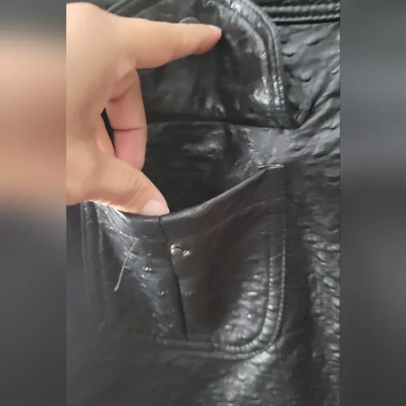 BLANK NYC Faux Leather Skirt Size 24