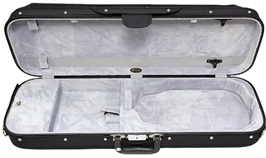 Bobelock 1002 Wooden Oblong Violin Case with Velour Interior