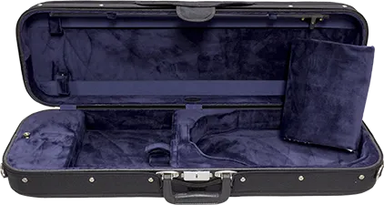 Bobelock 1002 Wooden Oblong Violin Case with Velour Interior