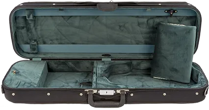 Bobelock 1002 Wooden Oblong Violin Case with Velour Interior