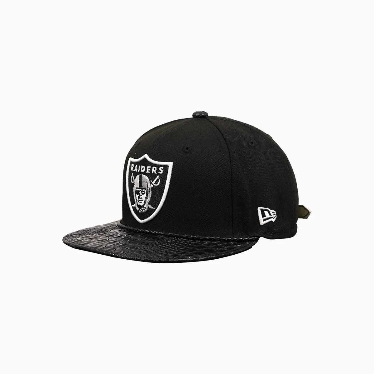 Breyer's Buck 50 Las Vegas Raiders Hat With Leather Visor