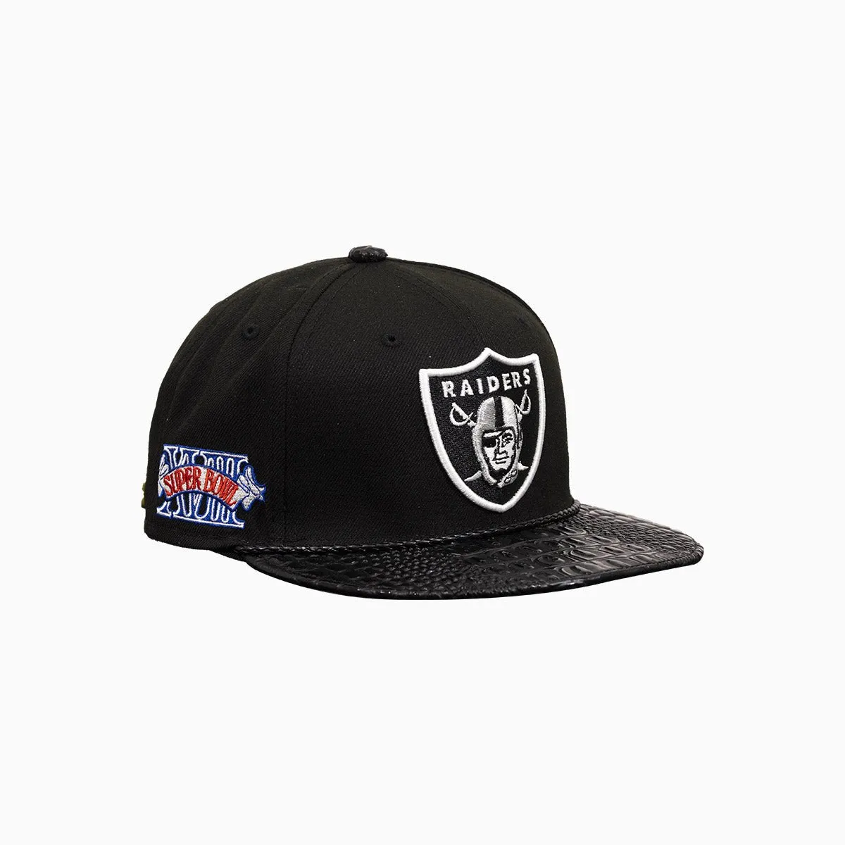 Breyer's Buck 50 Las Vegas Raiders Hat With Leather Visor