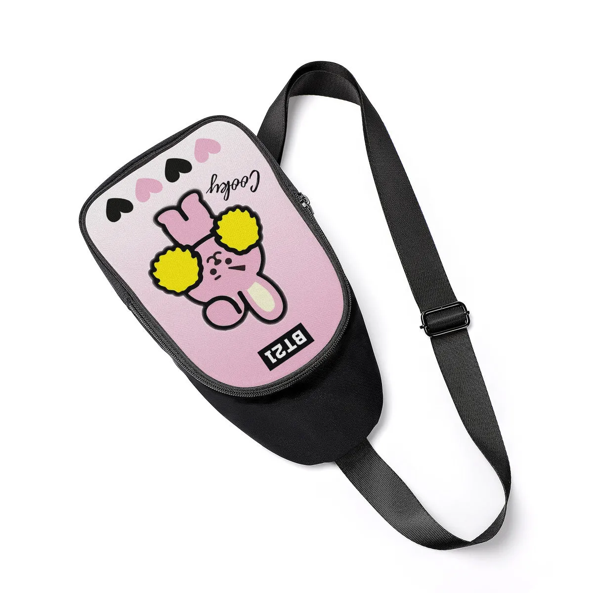 BT21 Cooky Chest Bag - BTS JUNGKOOK Cross Body Bag