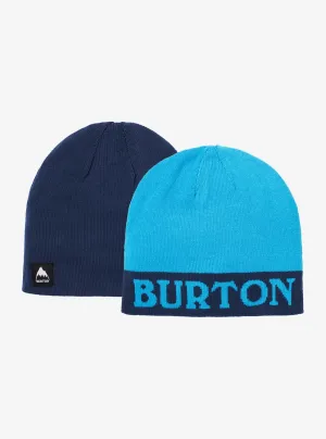 Burton Kids Billboard Reversible Beanie - Dress Blue / Dresden Blue