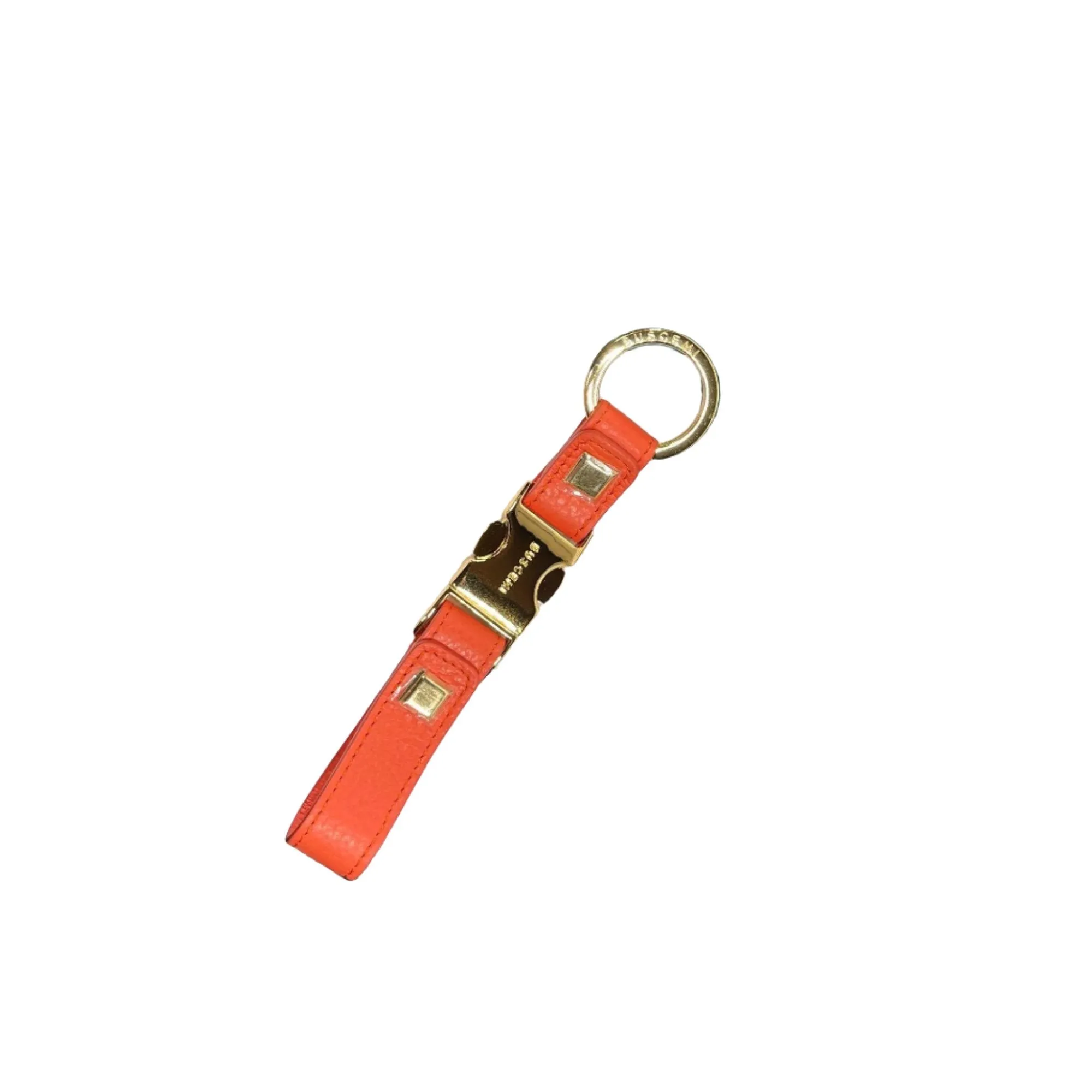 Buscemi Clip Keyholder Alce Parma Leather