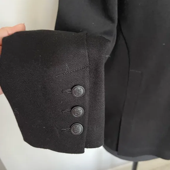 CAbi Tudor Jacket Sz S Black