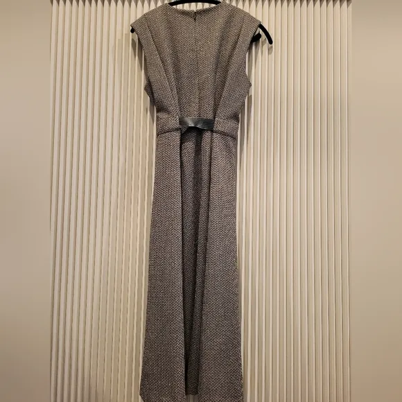 Calvin Klein A line Belt Midi Dress