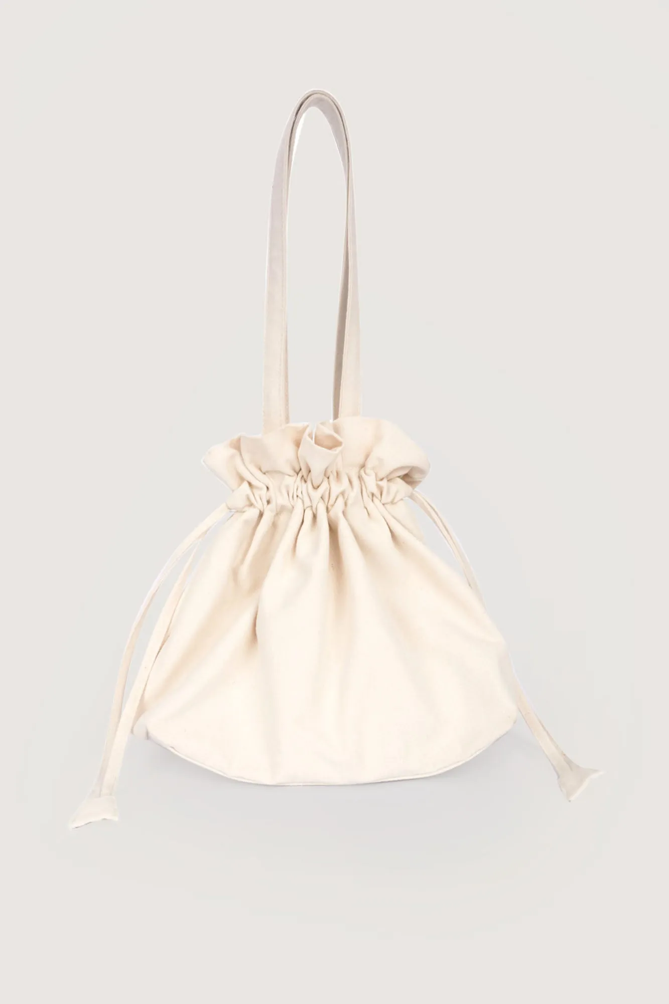 Canvas Bucket Tote Bag