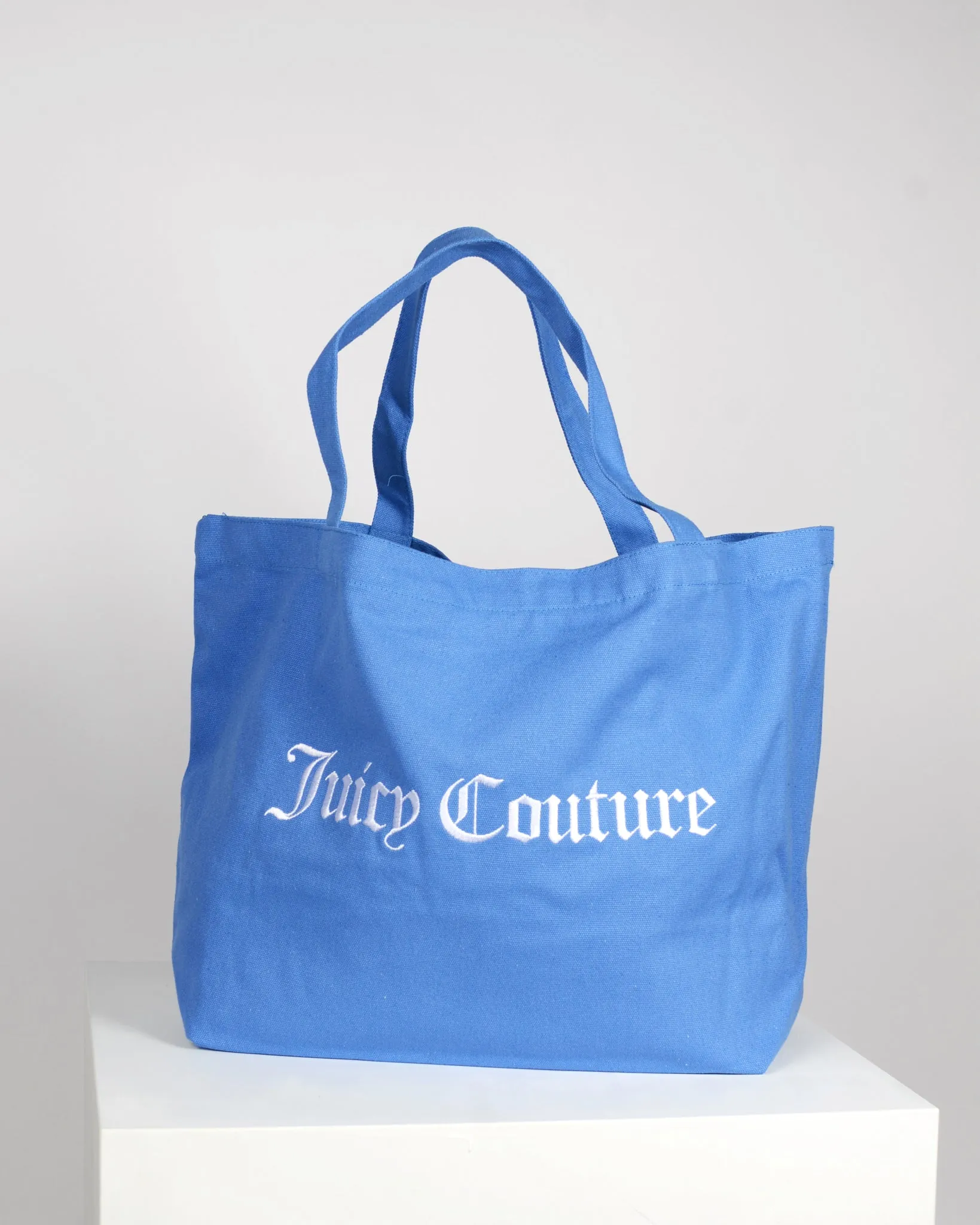 Canvas Shopper Blue