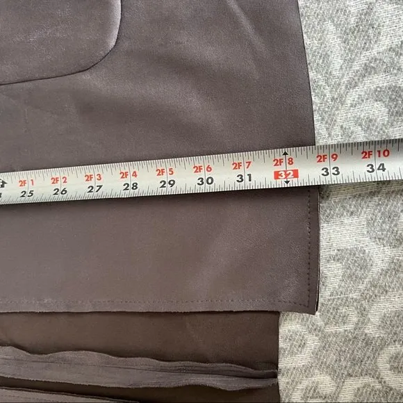 Carmen Marc Valvo faux leader open cardigan size XL