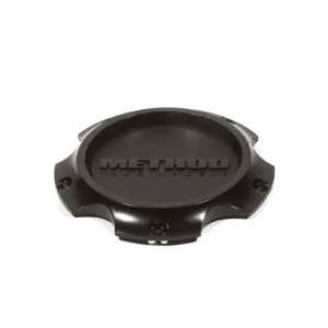 Center Cap | Screw-On | Black