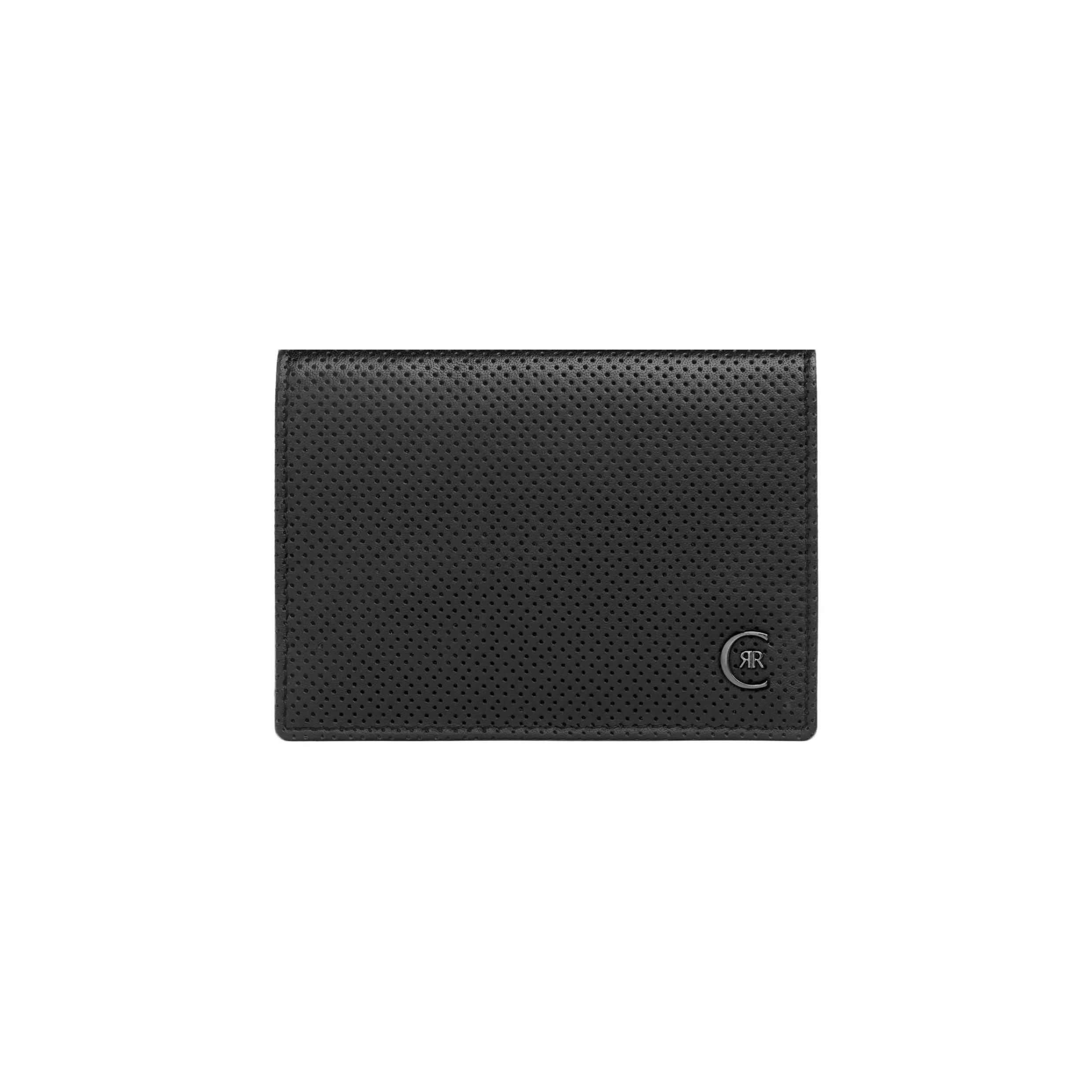CERRUTI 1881 NLF513A - Card holder with flap Islington Black