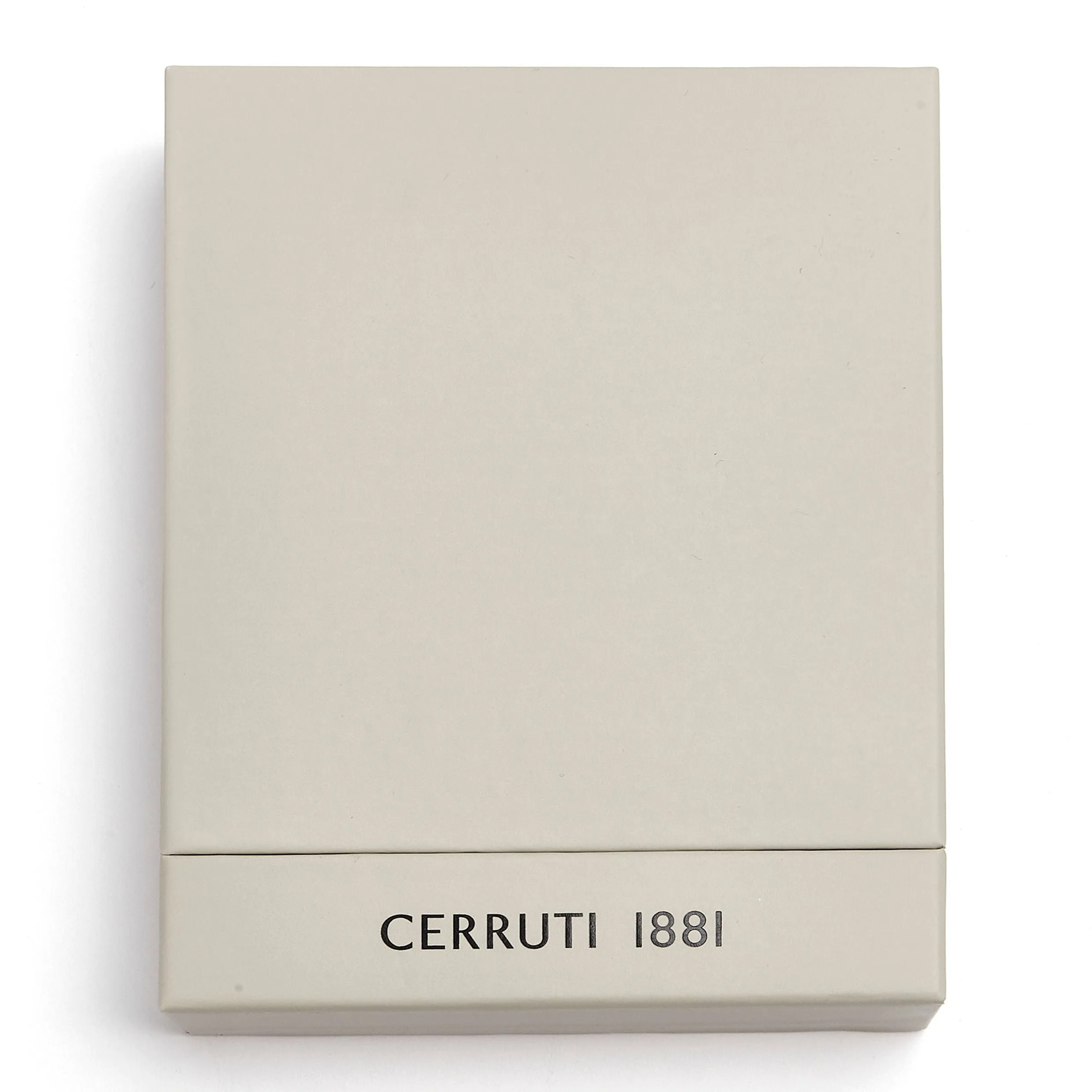 CERRUTI 1881 NLP406X - Passport holder Delano Taupe & Black