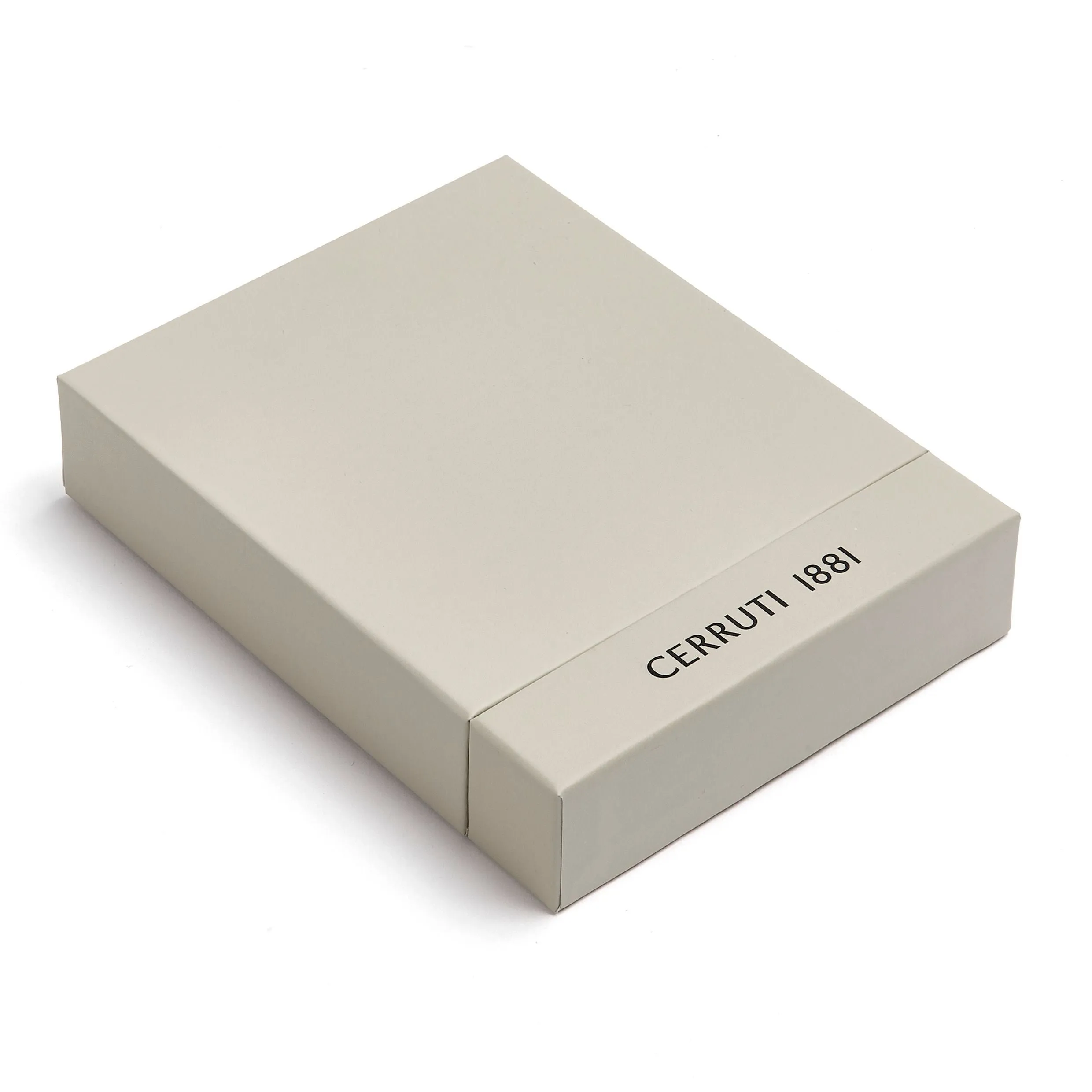 CERRUTI 1881 NLP406X - Passport holder Delano Taupe & Black