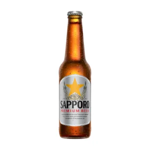 Cerveja Sapporo 4.9% 330ml