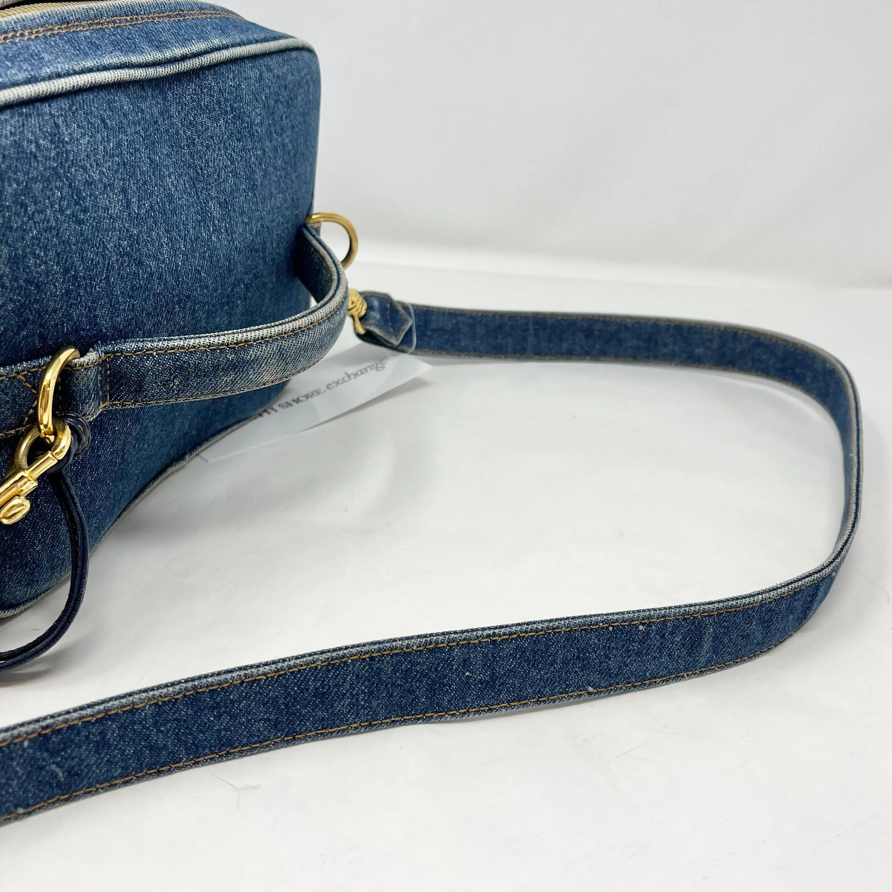 Chanel Vintage Denim CC Vanity Case