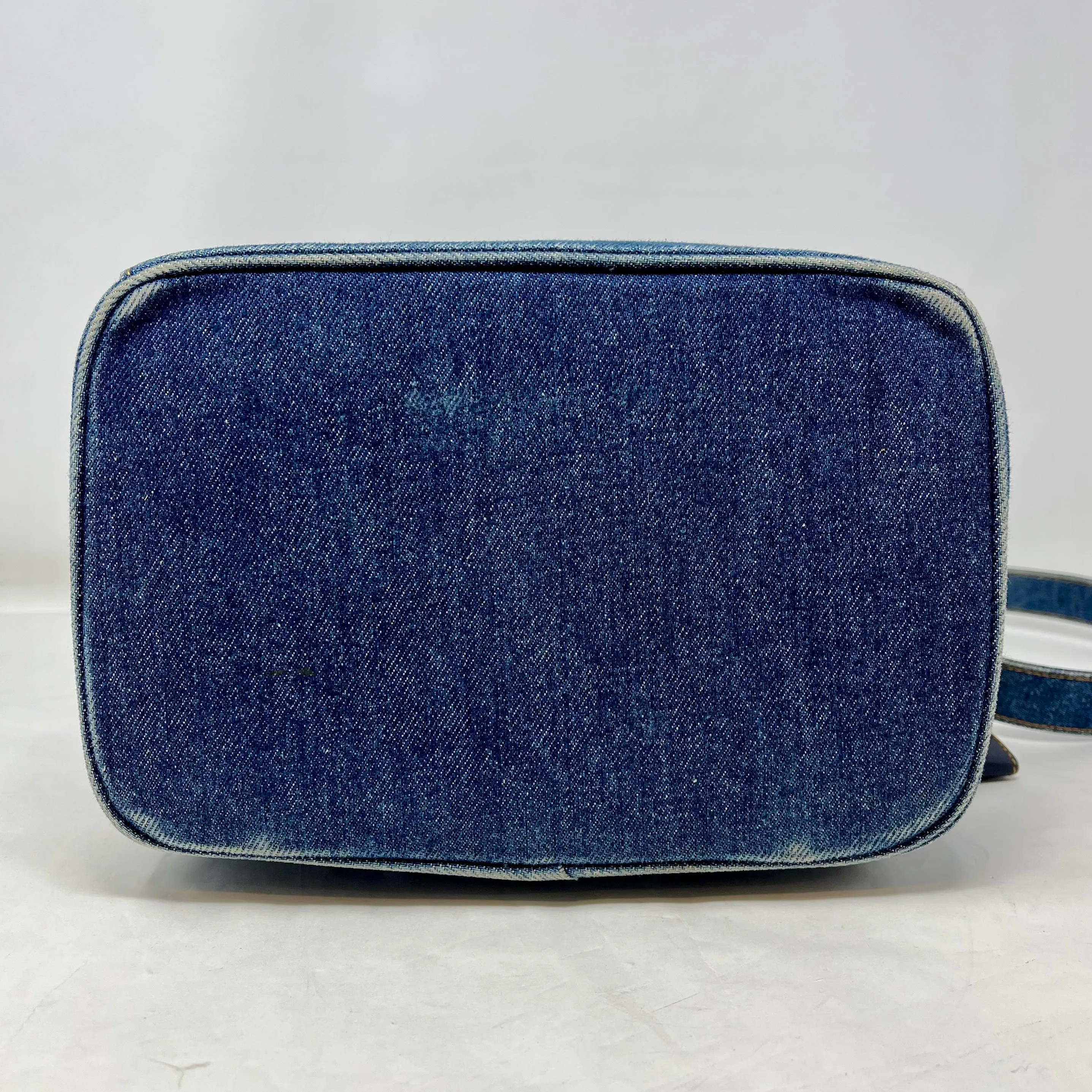Chanel Vintage Denim CC Vanity Case