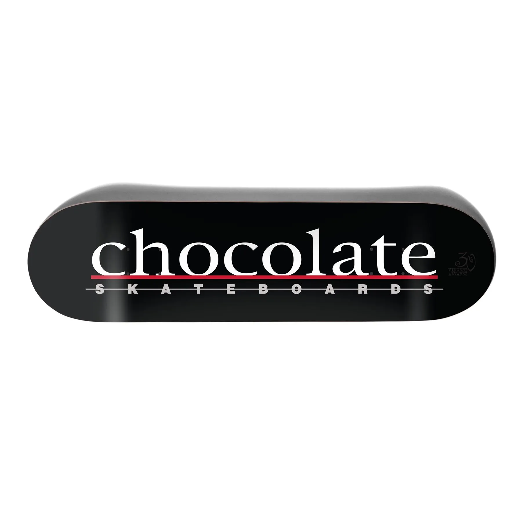 Chocolate Skateboard The Bar Logo Vincent Alvarez Skateboard Deck - 8.25"