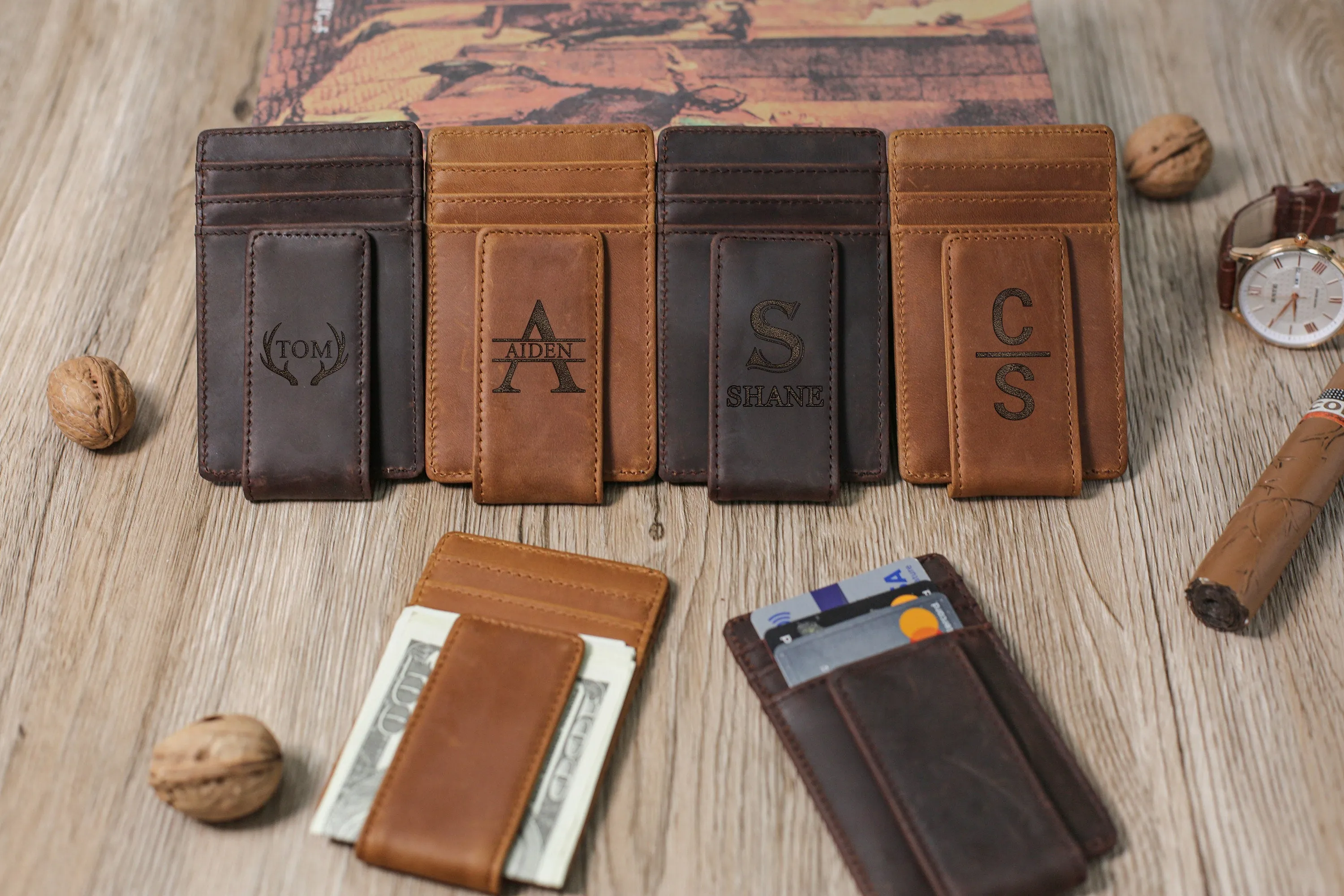 Christmas gifts Personalized Money Clip, Groomsmen Money clip, Custom  Magnetic Money Clips, Wedding Gift, Money Clip for Men