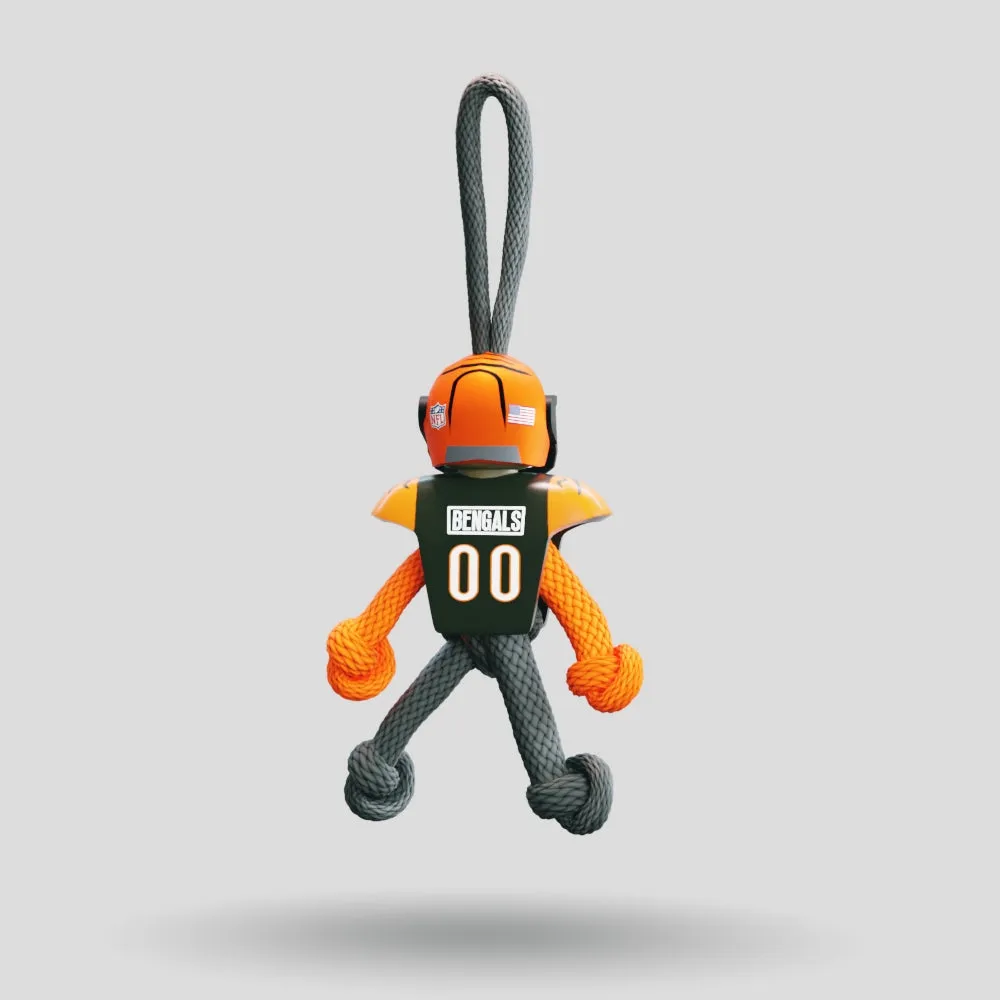 Cincinnati Bengals Paracord Buddy Keychain