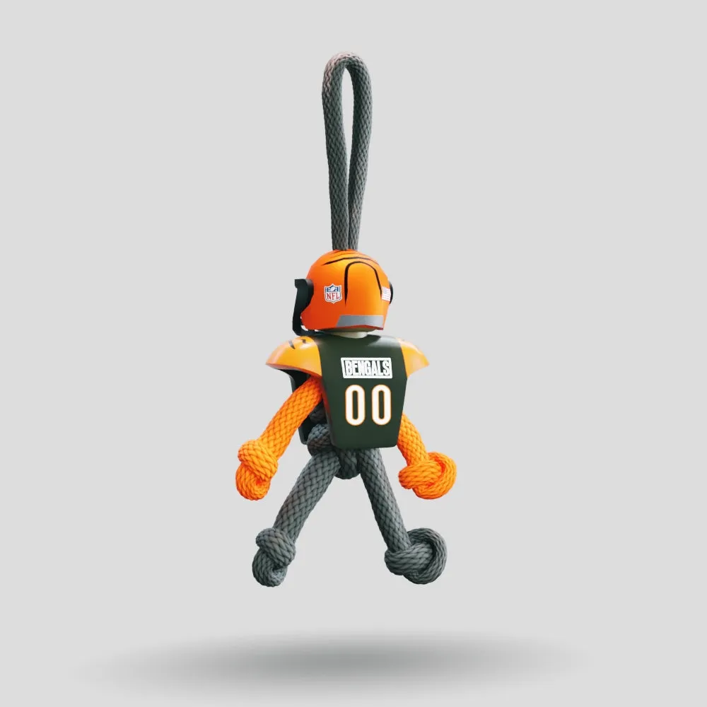 Cincinnati Bengals Paracord Buddy Keychain