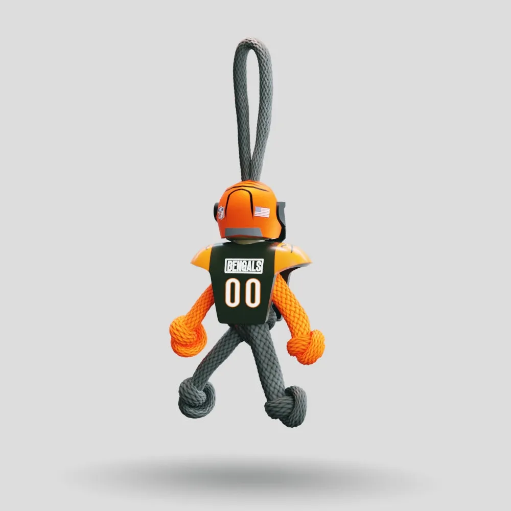 Cincinnati Bengals Paracord Buddy Keychain