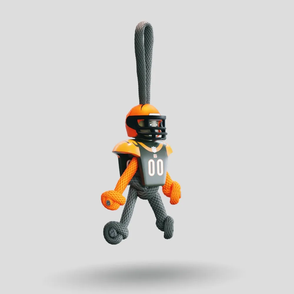 Cincinnati Bengals Paracord Buddy Keychain