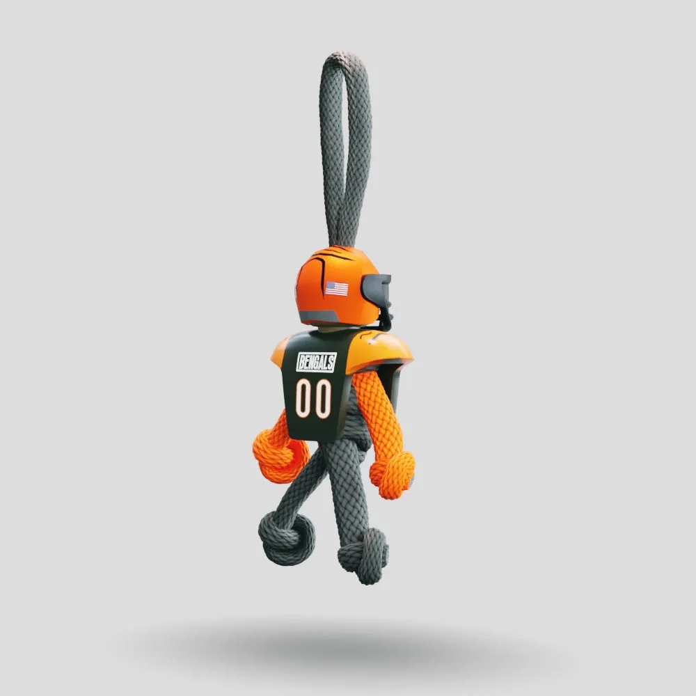 Cincinnati Bengals Paracord Buddy Keychain