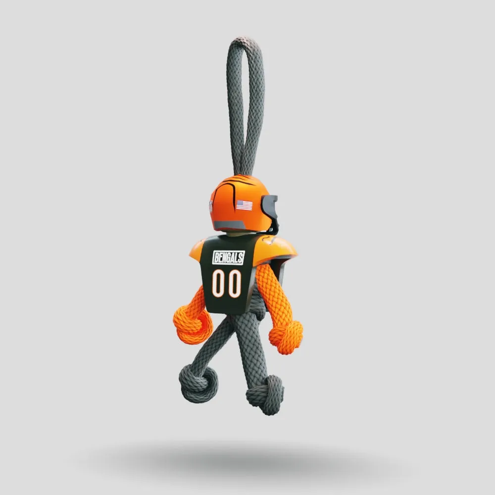 Cincinnati Bengals Paracord Buddy Keychain