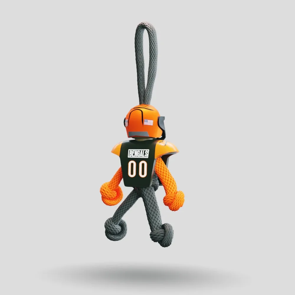 Cincinnati Bengals Paracord Buddy Keychain