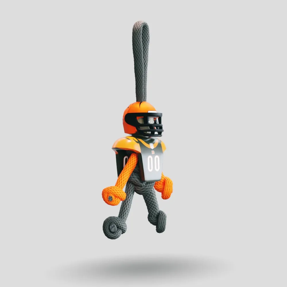 Cincinnati Bengals Paracord Buddy Keychain