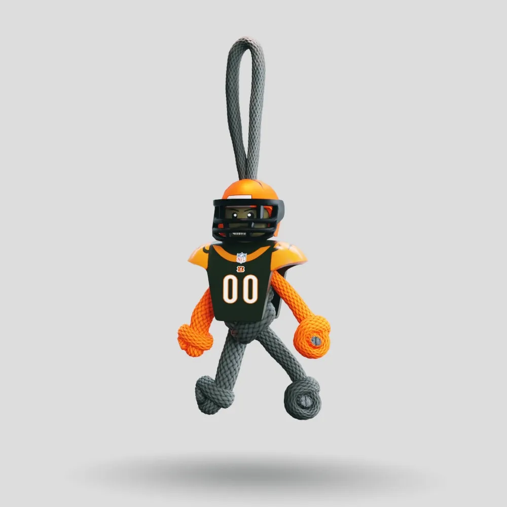 Cincinnati Bengals Paracord Buddy Keychain
