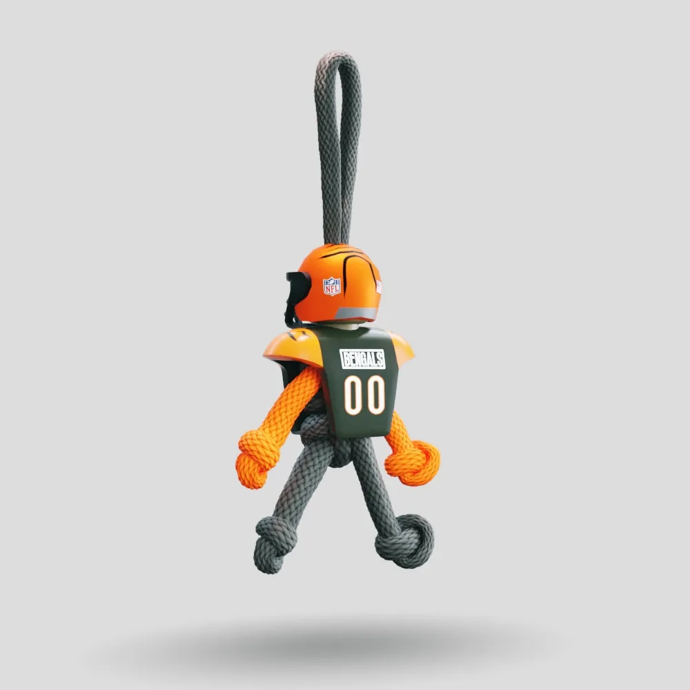 Cincinnati Bengals Paracord Buddy Keychain