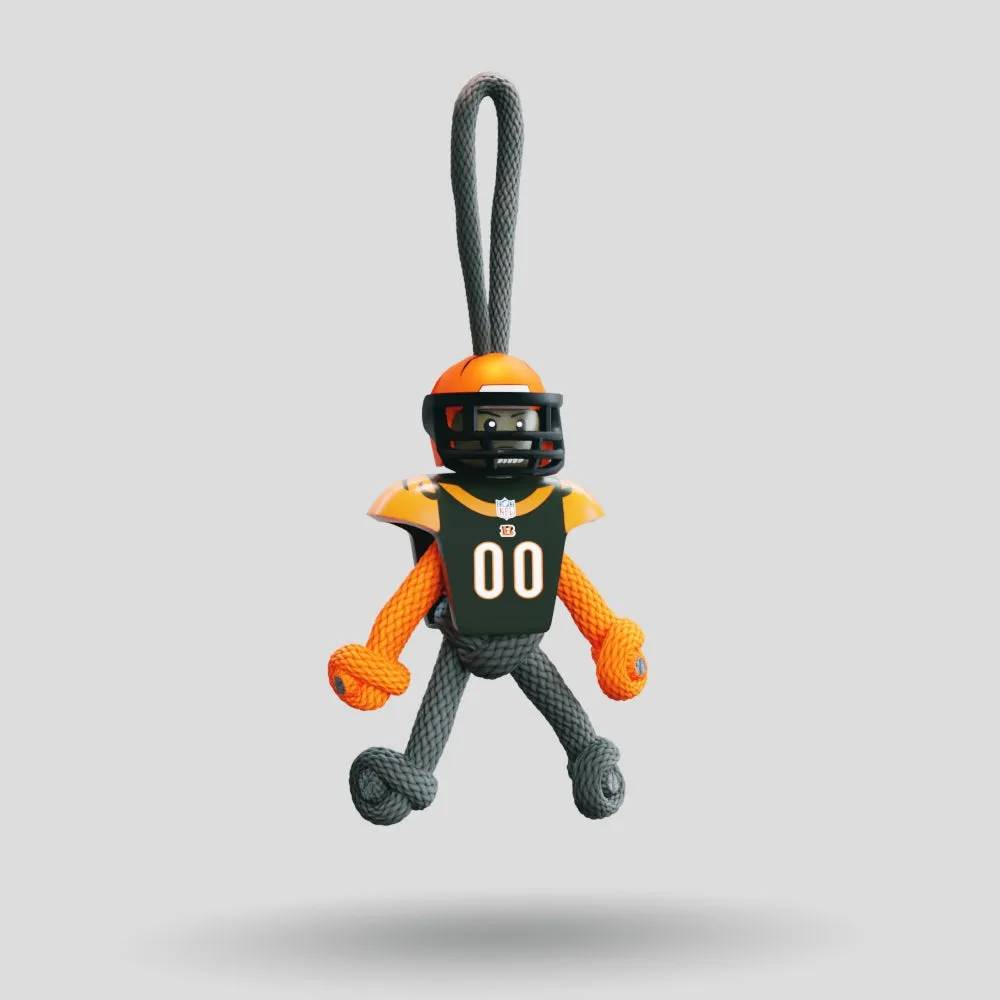 Cincinnati Bengals Paracord Buddy Keychain